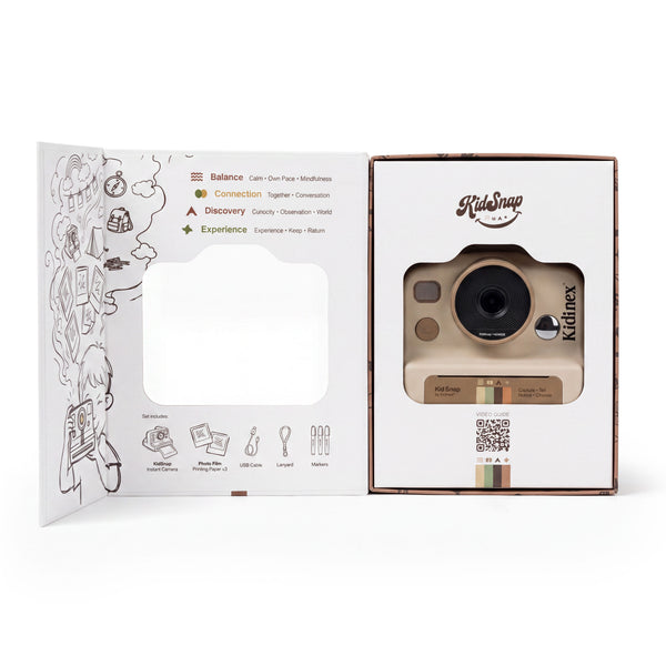 KidSnap™ - Aparat natychmiastowy dla dzieci - Beige