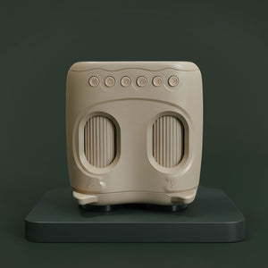 Fernglas und Mikroskop – Beige