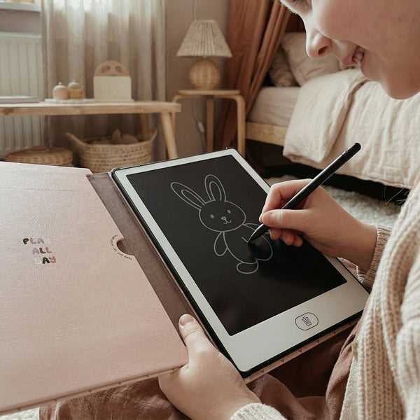 Tablet Graficzny z kartami pracy do rysowania - KidBook - Rabbit
